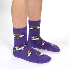 Kids Baby Llamas Unicorns and Whales Socks 3 Pair