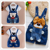 Baby Girl Shorts Summer Denim Jeans Overalls Pants