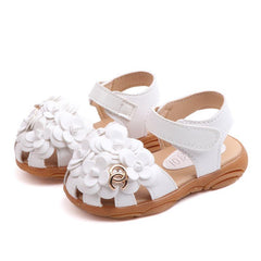 Baby Girl Flower Sandal Baby Princess Walking Shoes