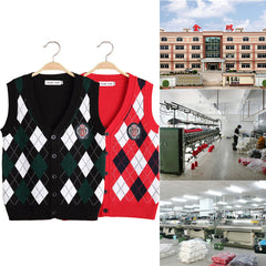 Kid Boys Knit Sweater Knitted Spring Autumn Vest
