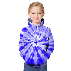 Kid Girl Fashion 3D Printed Colorful Hoodie