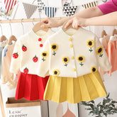 Toddler Baby Girls Set Tops+Skirt 2 PcsTracksuit 2-6 Years