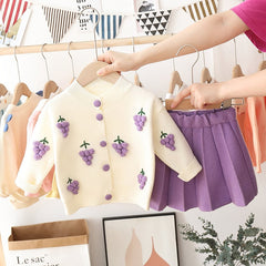 Toddler Baby Girls Set Tops+Skirt 2 PcsTracksuit 2-6 Years