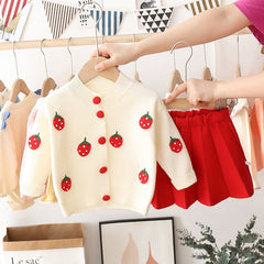 Toddler Baby Girls Set Tops+Skirt 2 PcsTracksuit 2-6 Years