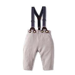 Autumn Long-sleeved Suit Baby Boy Set 3 Pcs Formal Suits