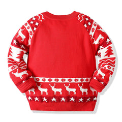 Kid Baby Boy Girl Soft Double Layer Christmas Sweater