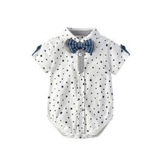Baby Boy Gentleman Fashion Bodysuit 3 Pcs Set
