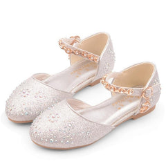 Girl Rhinestones Small Shoes Summer Princess Shoes