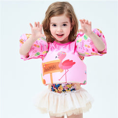 Kid Baby Water Jacket Cartoon Buoyancy Arm Circle Vest Swim Ring