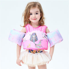 Kid Baby Water Jacket Cartoon Buoyancy Arm Circle Vest Swim Ring