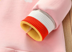 Girls Long Sleeve Warm Autumn Winter Dress 2-7 Years