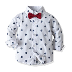 Kid Boy Formal Suit Boy Vest Set 4 Pcs