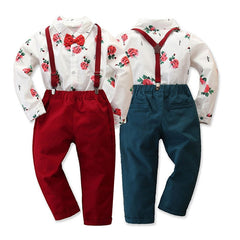 Baby Boys Set Cotton Long Sleeve Spring/Autumn 2 Pcs 3-24 Months