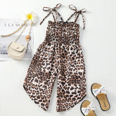 Kid Baby Girl Harness Jumpsuit Summer Pants