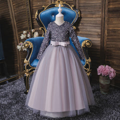 Kid Girl Banquet Evening Party Dresses