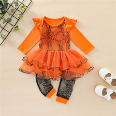 Baby Girl Holiday Halloween Suits 2 Pcs Sets