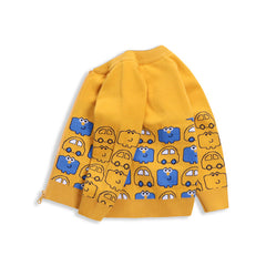Kid Boys Sweater Knitted Cardigan Autumn Winter