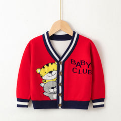 Kid Baby Boy Girl All-match Sweater Cardigans