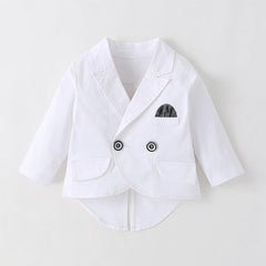 Baby Boy Suit Jumpsuit Gentleman Tuxedo 2 Pcs Sets