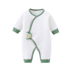 Baby Autumn Winter Warm Butterfly Nascent Cotton Rompers