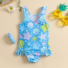 Baby Girl One-piece Summer Swimsuit Bikini