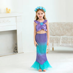 Kid Baby Mermaid Princess Summer Ariel Party Carnival Swimsuits