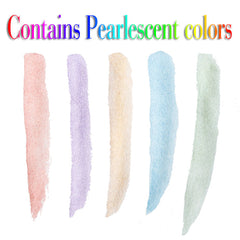 100 Colors Watercolor Paints Set Solid Glitter Metallic Watercolor Paint Set With Box