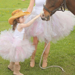 Kids Girl Tutu Princess Fluffy Ball Gown Puffy Ballet Dance Skirts