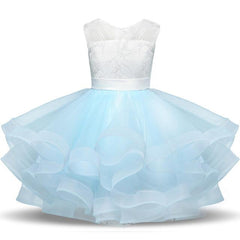 Girl Tutu Party Birthday Wedding Pageant Princess Dress