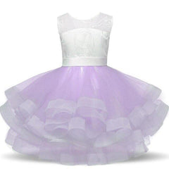 Girl Tutu Party Birthday Wedding Pageant Princess Dress