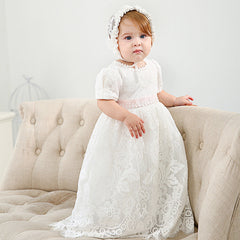 Baby Girl Lengthened Baptism Born Full Moon Wedding Dresses