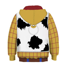 Kid Boy Toy Story Buzz Lightyear 3D Animation Cosplay Hoodie