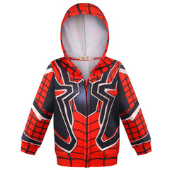 Kid Boy Avenger Digital Print Autumn Winter Coats Jacket