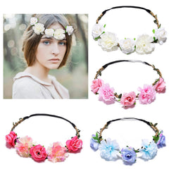 Kid Girl Headband Emulates Lilac Rose Headwears
