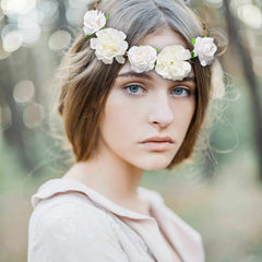 Kid Girl Headband Emulates Lilac Rose Headwears