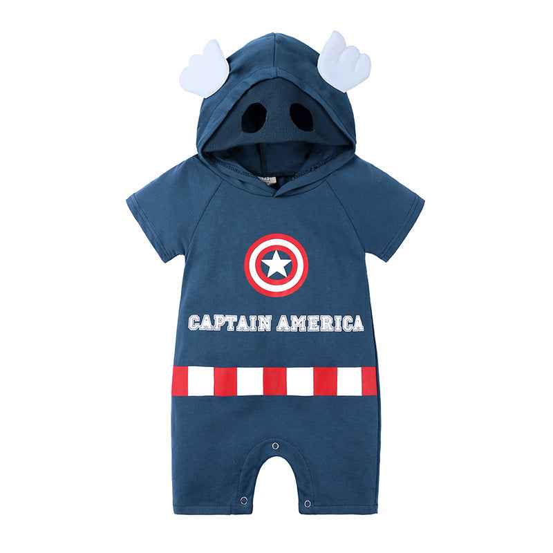 Baby Boy Summer Newborn Baby One Piece Creeper Rompers