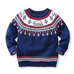 Kid Baby Boy Ins  Polar Bear Christmas Sweater