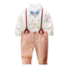 Baby Boys Fashion Bow Tie Sets 2 Pcs