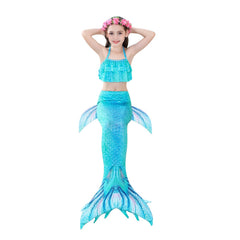 Kid Girl Mermaid Bikini Swimsuit Swimwear