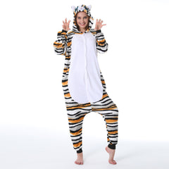 Family Matching Parent-child Cartoon Animal One-piece Pajamas