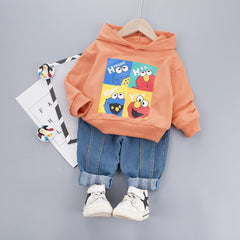 Handsome Boy Autumn Sportswear Casual 2 Pcs Set