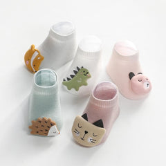 Baby / Toddler Cartoon Animal Decor Solid Socks