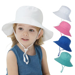 Kid Baby Summer Sun Hat Cap Unisex Beach Cartoon Infant Hats