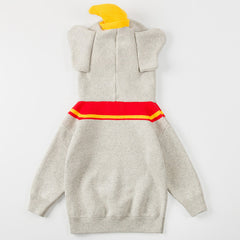 Kid Baby Boy Cute Dumbo Hooded Spring Autumn Sweater