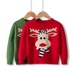 Kid Baby Boy Girl Christmas Cartoon Sweaters