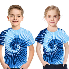 Kid Baby Boy Girl Tie-dye 3D Pullover Sweatshirt