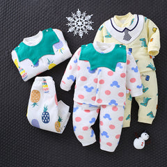 Baby Boy Girl Clip Cotton Newborn Suit 2 Pcs Sets