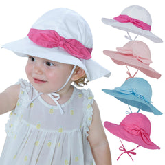 Baby Bucket Hat Cotton Breathable Fisherman Hats Summer Sun Cap