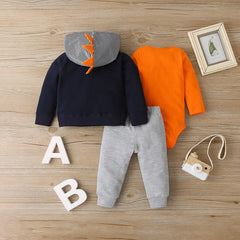 Infant Baby Boy Jumpsuit 3cs Set