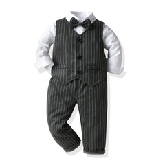 Baby Boy Suits Host Banquet 2 Pcs Formal Set